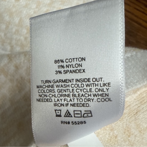 Express Ivory Tan Houndstooth Knit Bandeau Strapless Tube Top Size XL NWT - Picture 8 of 9